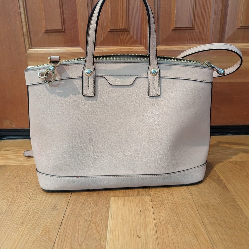 Henri Bendel Pink Blush Satchel Handbag